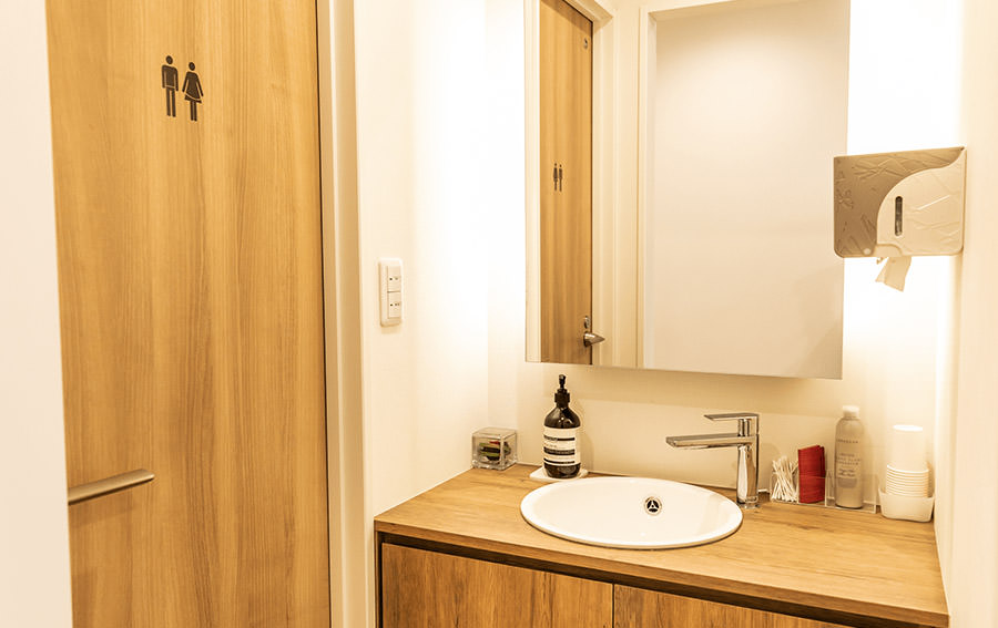 パウダーコーナー