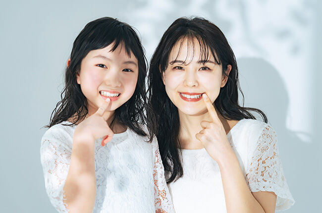 親子で矯正治療